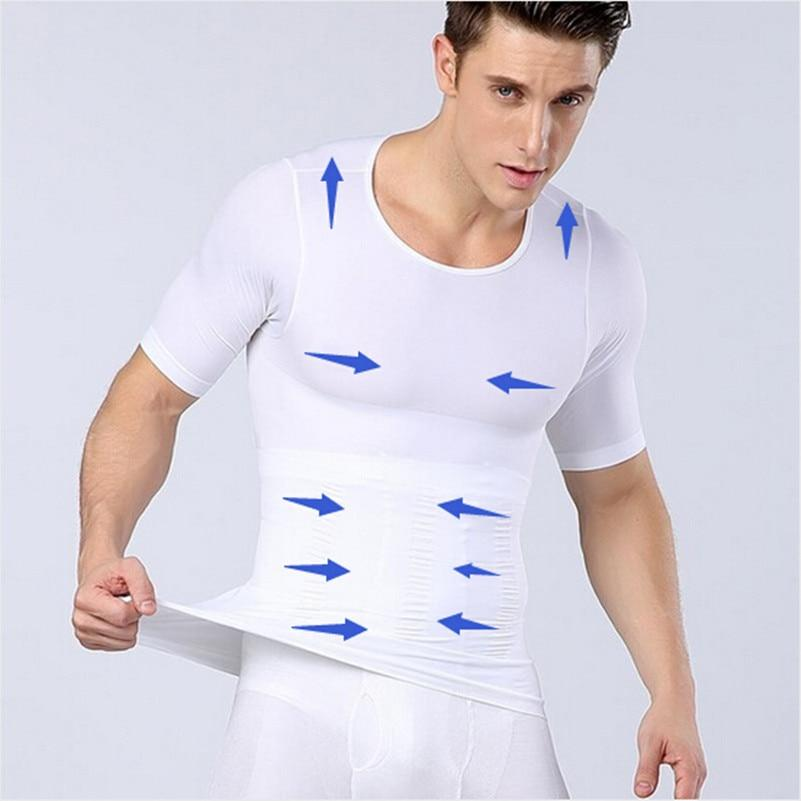 Male Chest Compression T-shirt