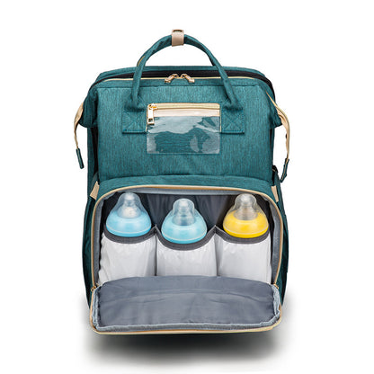 Folding Large Capacity Multi-function Mommy Bed Backpack