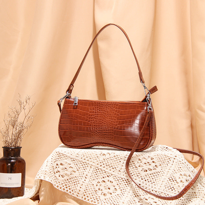 Single Pattern Shoulder Bag