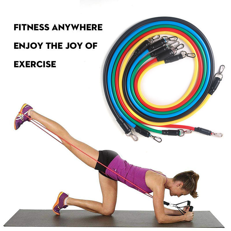 Elastic Rope Strength Training Set