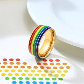 Cycolinks Pride Rainbow Unisex Ring