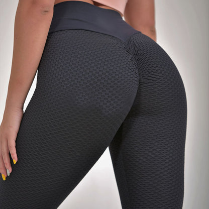 Plaid Leggings Fitness Yoga Pants