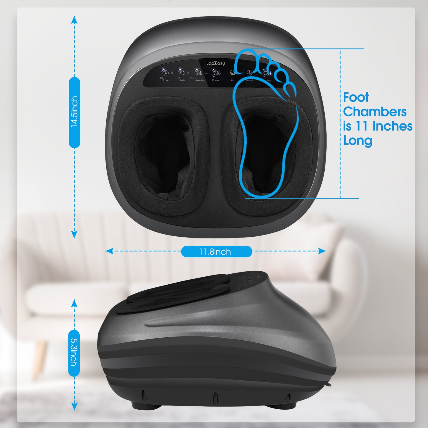 Foot Massager Machine With Heat And Massage