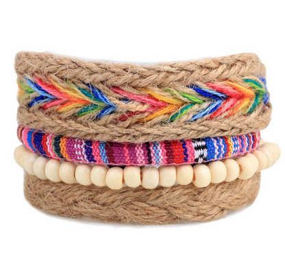 Men Multilayer Bead Bracelet