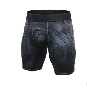 Men's Compression Muscle Gym Shorts