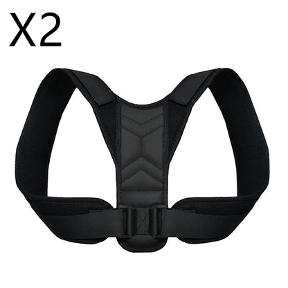 Adjustable Back Posture Support Belt, Lumbar Support Initiated to Clavicle and Spine