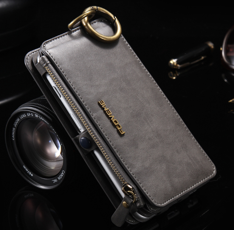 Luxury PU Leather Case For 8 Plus X XR XS Max 11