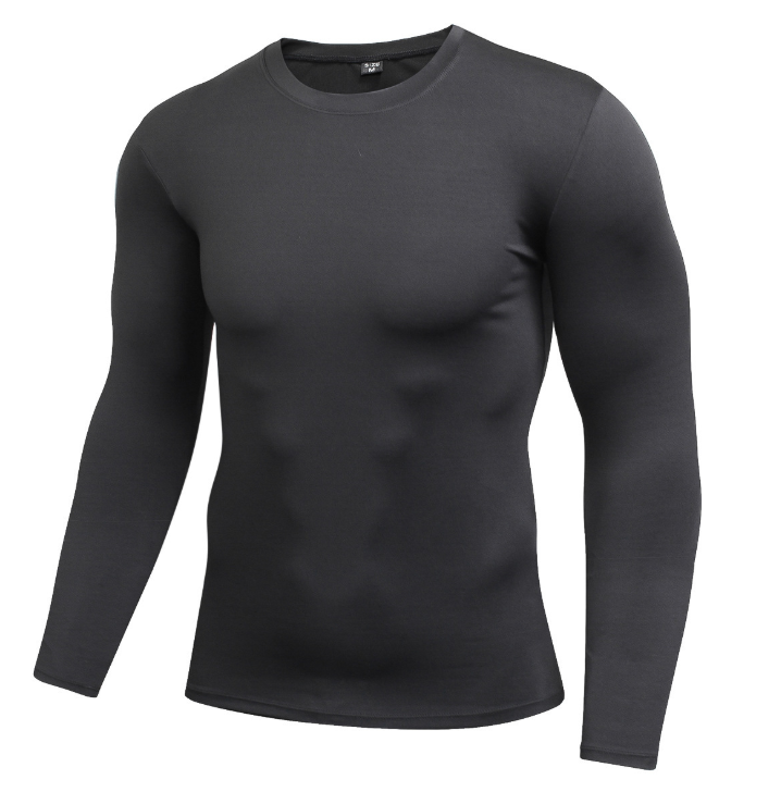 Men's Blank Long Sleeve Compression Top