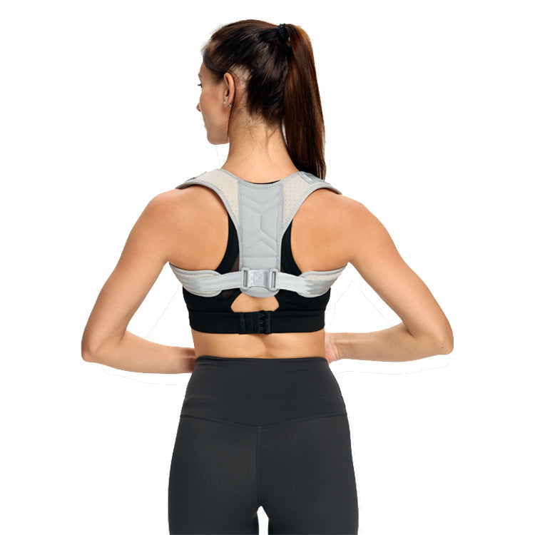 Adjustable Back Posture Support Belt, Lumbar Support Initiated to Clavicle and Spine